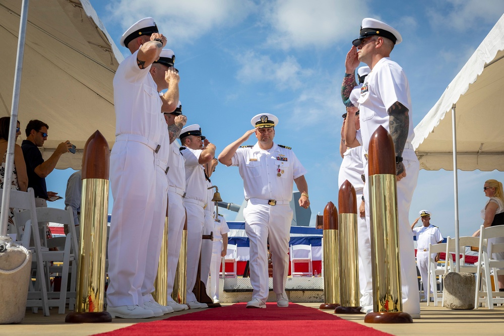 USS Delbert D. Black (DDG 119) Change of Command