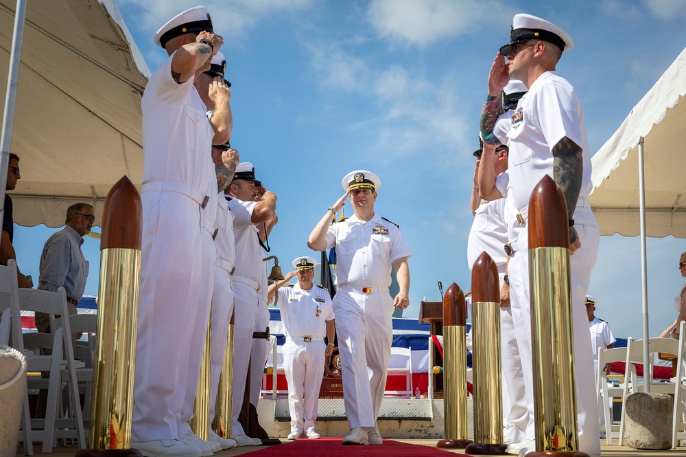 USS Delbert D. Black (DDG 119) Change of Command