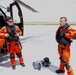 Coast Guard Air Station Ventura crew debriefs after SAR demo