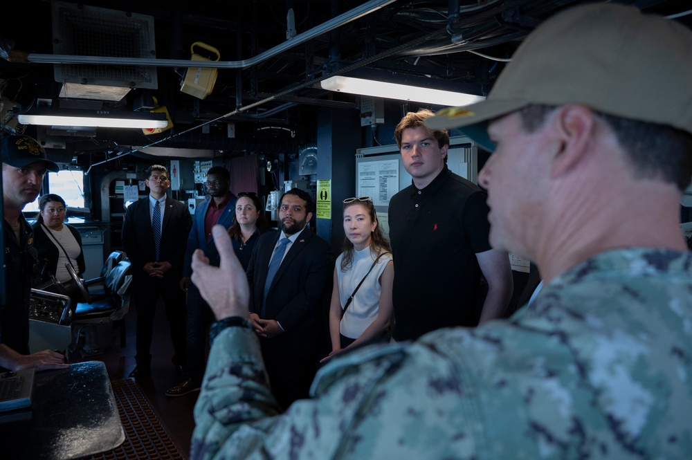 Congressional Staff Delegation Tour Naval Base San Diego