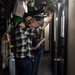 Contractors and Puget Sound Naval Shipyard workers conduct routine operations and ship maintenance aboard USS Ronald Reagan (CVN 76)