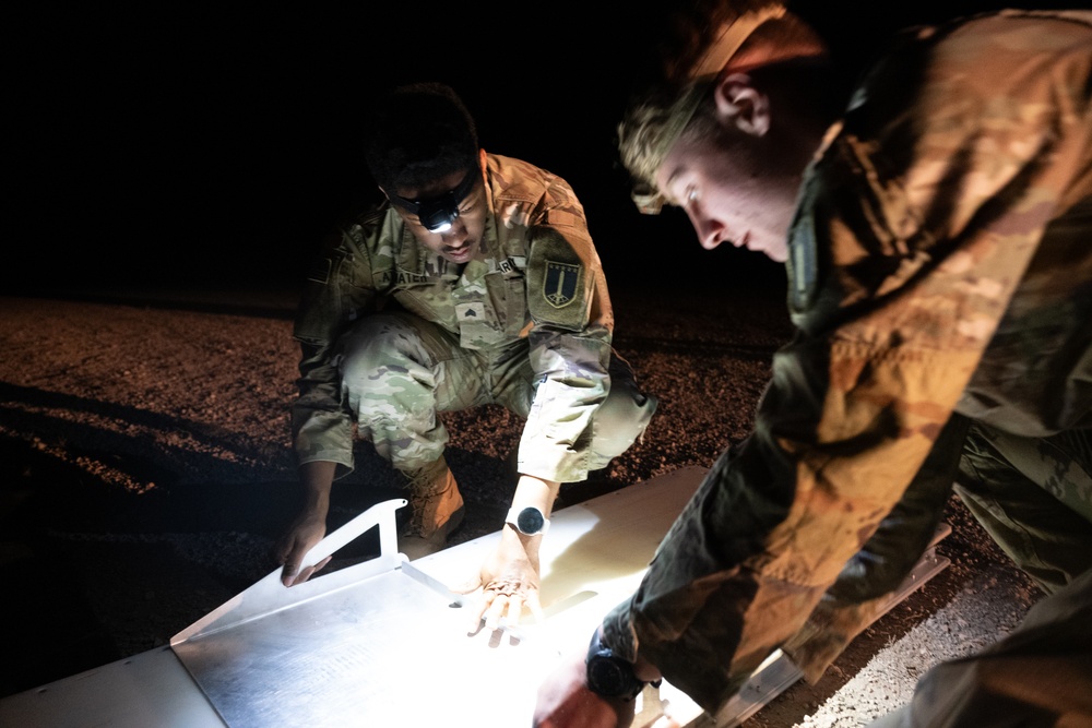 Soldiers Experiment with High Altitude Balloons