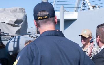 Congressional Staff Delegation Tour Naval Base San Diego