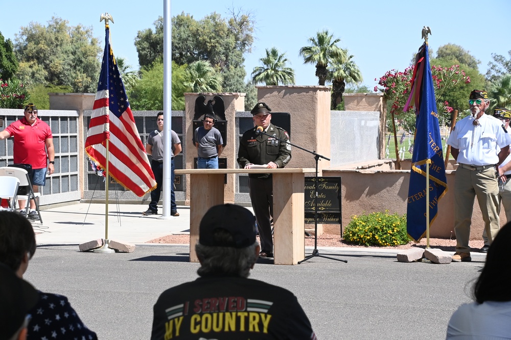 U.S. Army Yuma Proving Ground observes Memorial Day