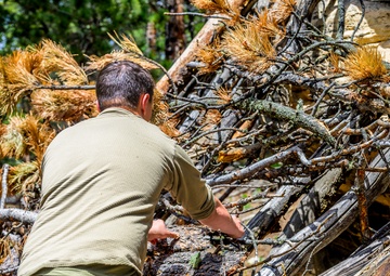 Wyoming Cowboy Aviation Task Force conduct SERE training