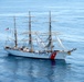 U.S. Coast Guard Cutter Eagle departs Los Angeles Fleet Week 2025