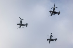 VMM-164 Ospreys fly over San Diego Padres Memorial Day game [Image 2 of 4]