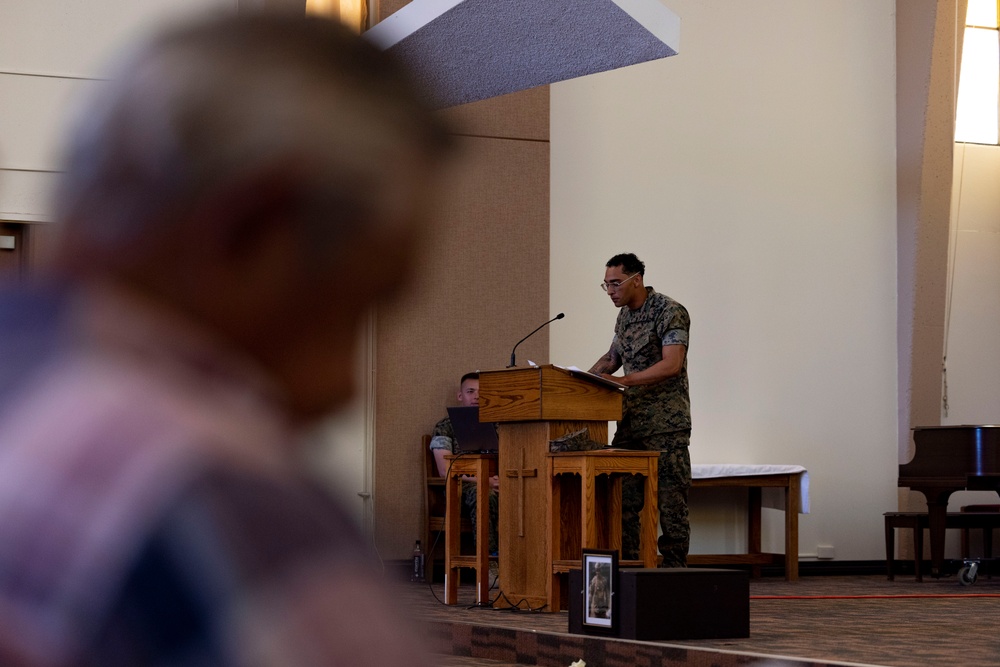 1st CEB holds memorial for two fallen Marines