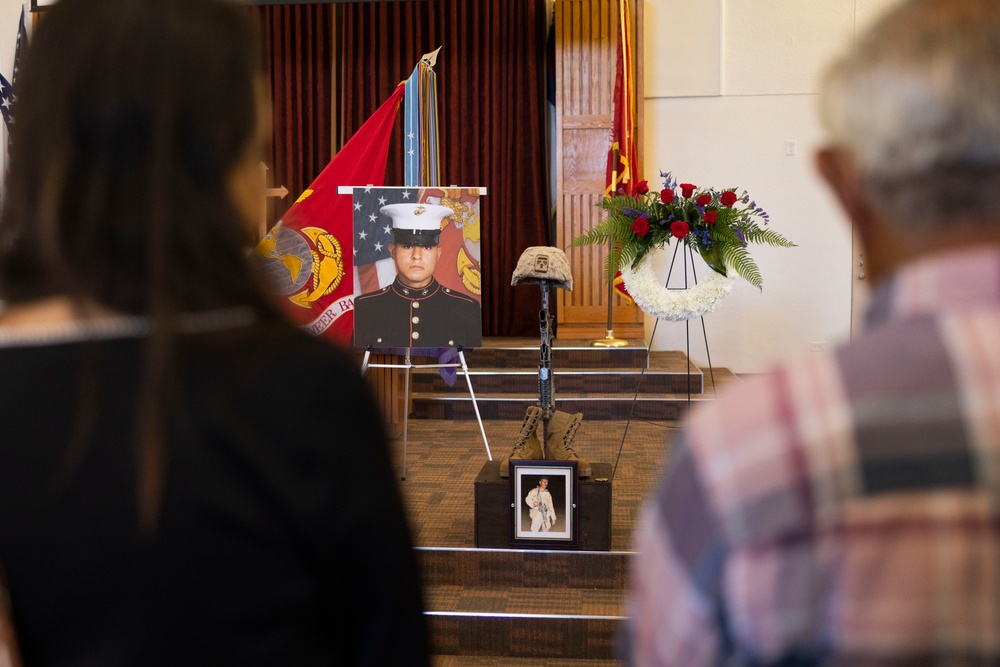 1st CEB holds memorial for two fallen Marines