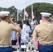 U.S. service members attend Memorial Day observance during LA Fleet Week