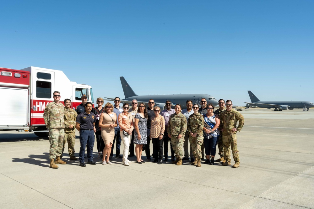 Travis AFB hosts honorary commanders for mission immersion