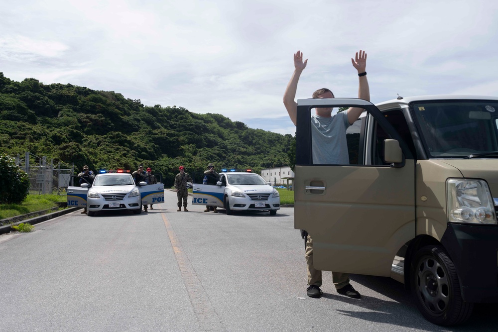 White Beach Security Drills