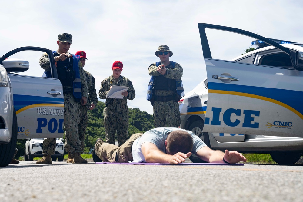 White Beach Security Drills