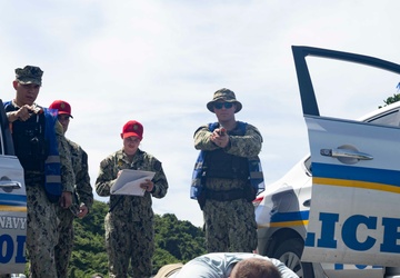 White Beach Security Drills