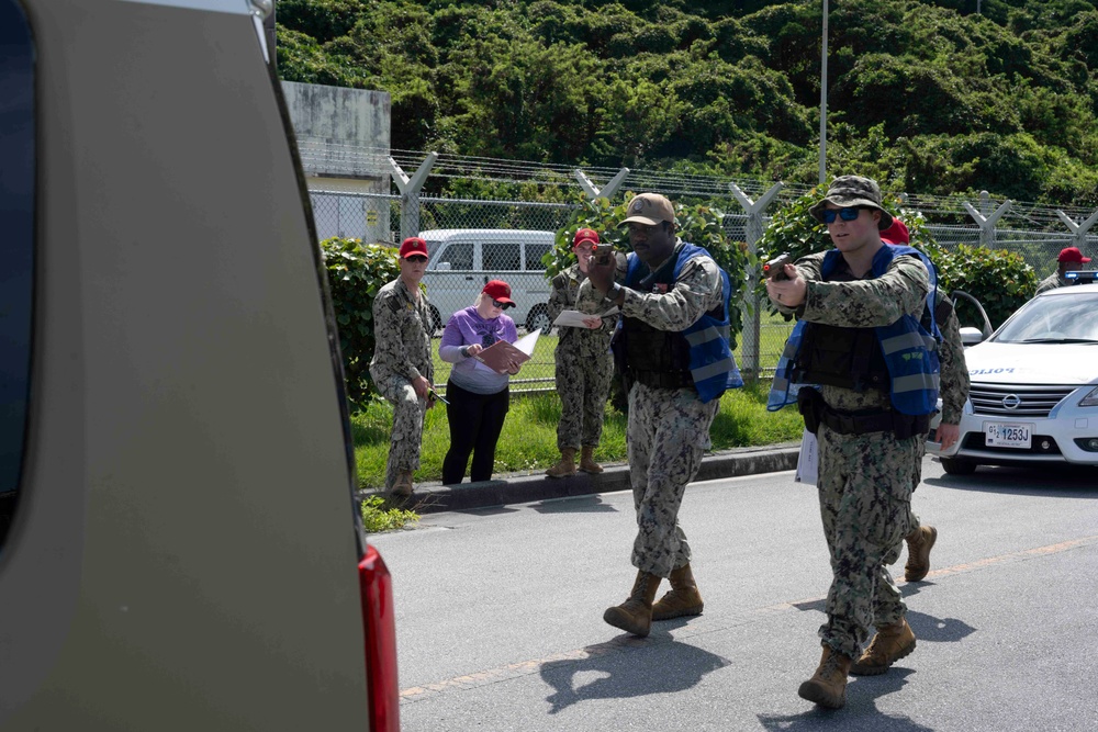 White Beach Security Drills