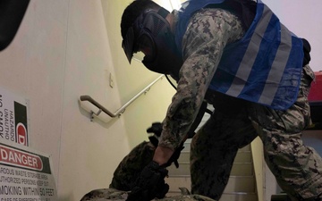 White Beach Security Drills
