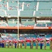 Guardians celebrate Military Appreciation Night with L.A. Angels