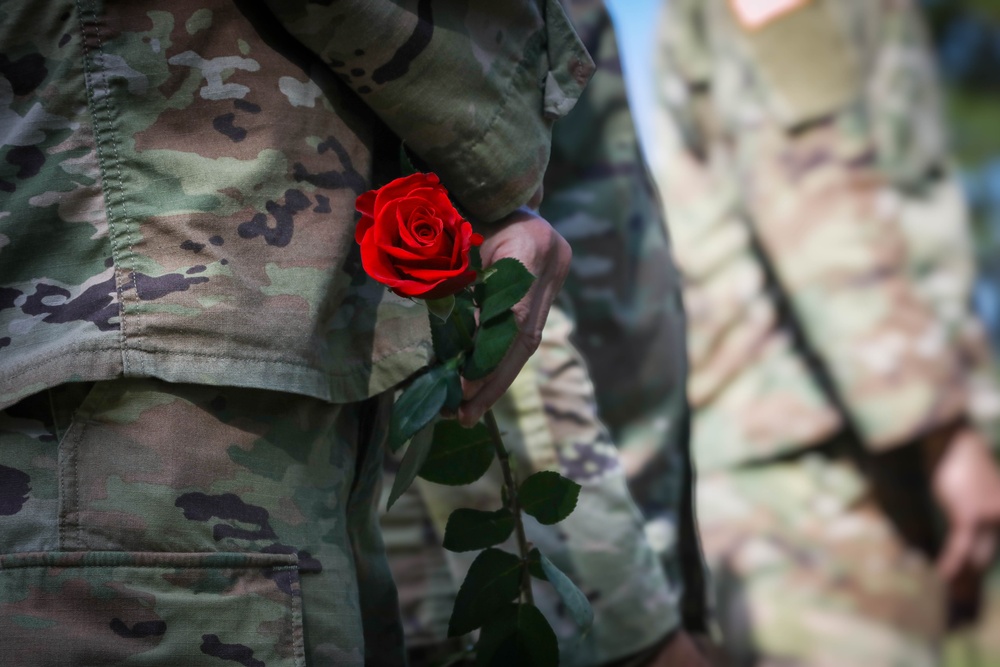 3RD SFG (A) Rose Laying Ceromony