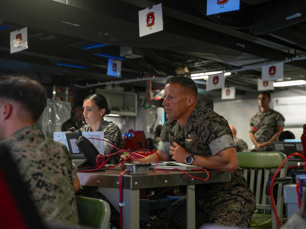 15th MEU Establishes Command and Control During QUART
