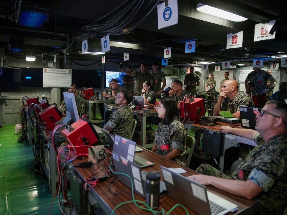 15th MEU Establishes Command and Control During QUART