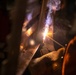 USS Preble Sailor Repairs Equipment