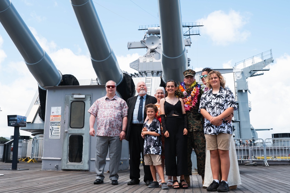 MSgt Gastonguay promotes to the rank of Master Gunnery Sergeant