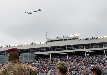 USAF Recruits start engines at NASCAR's Coca-Cola 600
