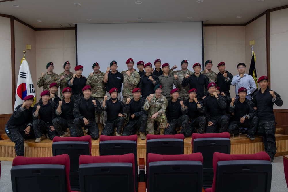 U.S., ROK special operations personnel enhance counter gray zone burden sharing through routine training
