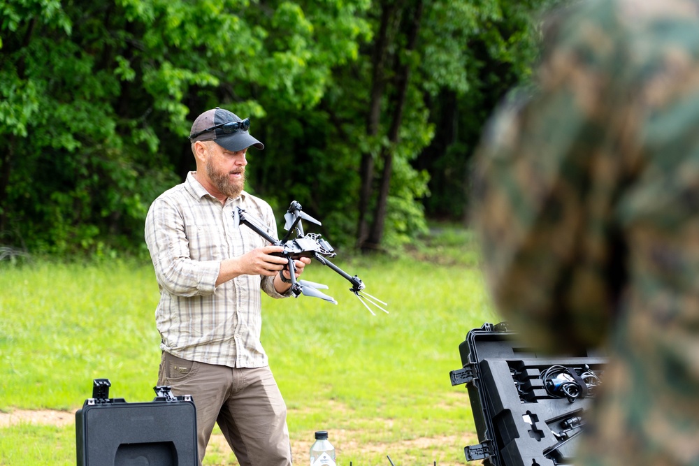 Marine Corps Advisor Company-A Engages in Unmanned Aerial Systems Training