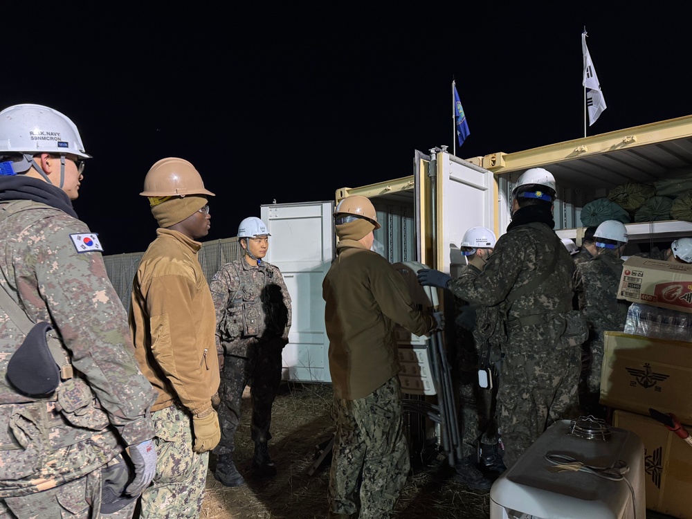 DET Chinhae Cold weather exercise