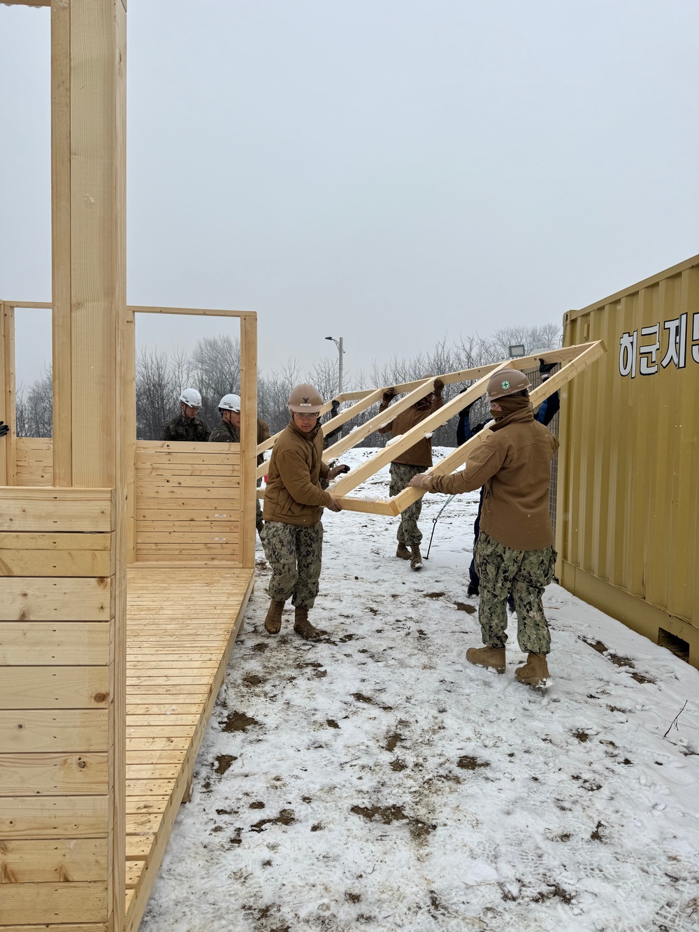 DET Chinhae Cold weather exercise