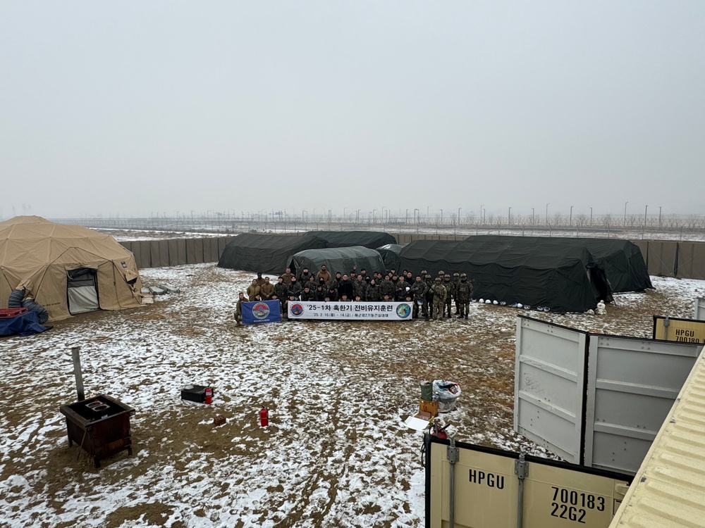 DET Chinhae Cold weather exercise