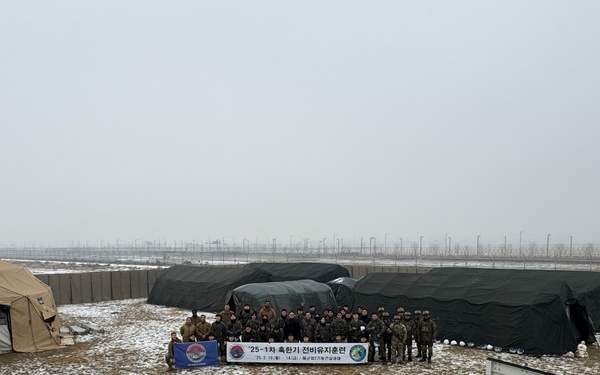 DET Chinhae Cold weather exercise