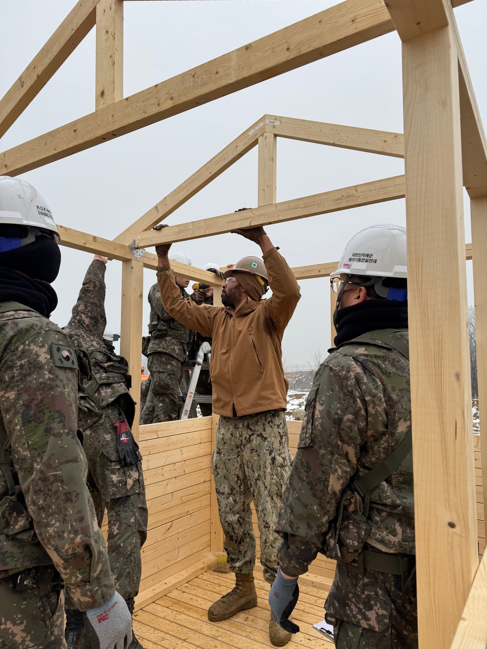 DET Chinhae Cold weather exercise