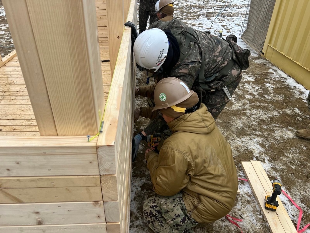 DET Chinhae Cold weather exercise