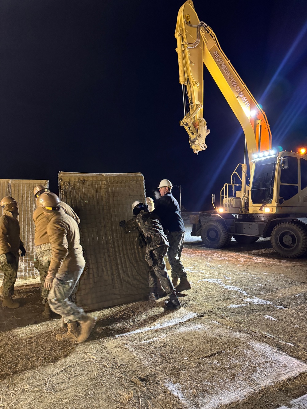 DET Chinhae Cold weather exercise