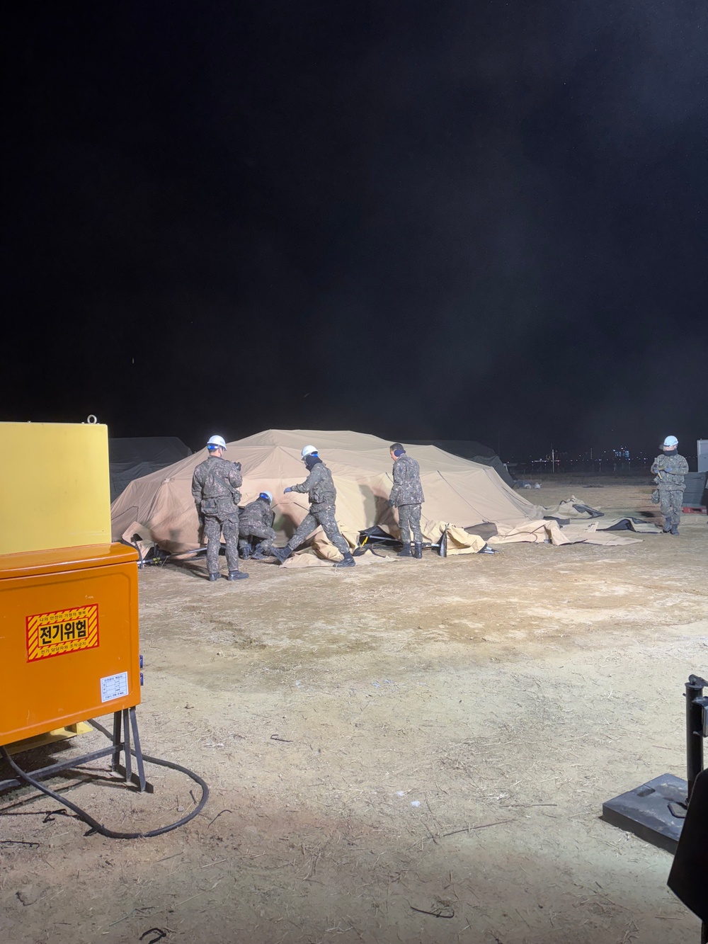 DET Chinhae Cold weather exercise