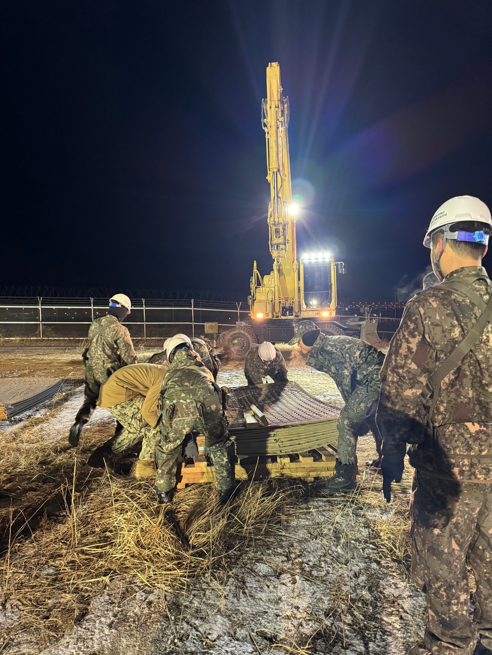 DET Chinhae Cold weather exercise