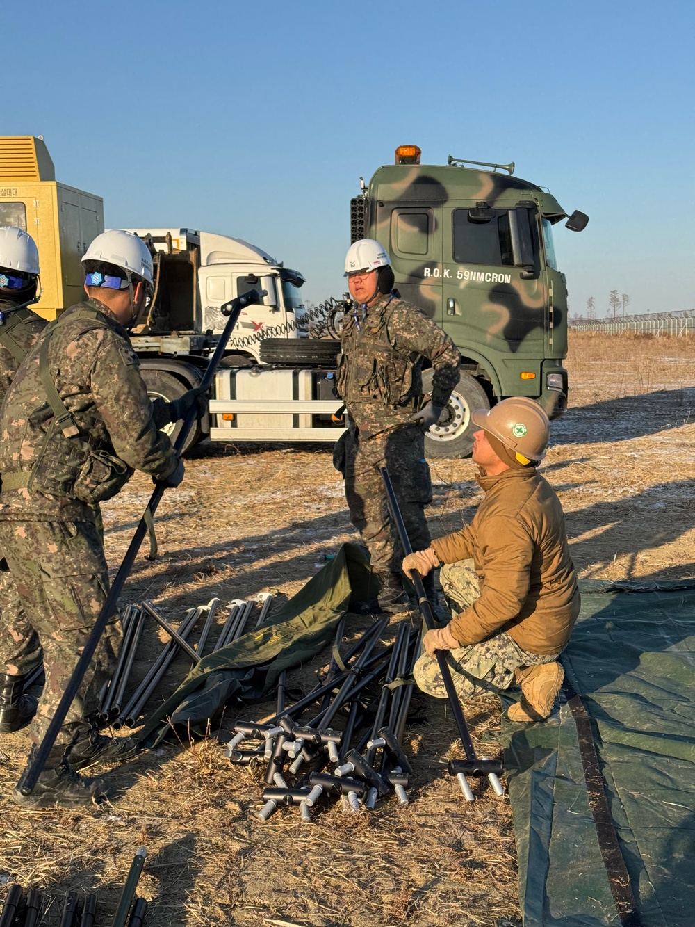 DET Chinhae Cold weather exercise