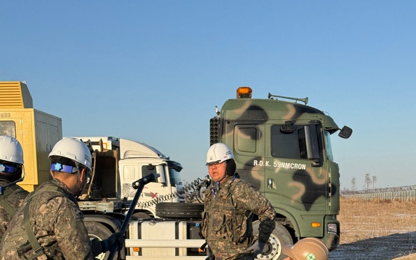 DET Chinhae Cold weather exercise