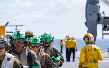 USS America (LHA 6) Conducts Flight Operations