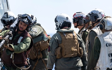 USS America (LHA 6) Conducts Flight Operations