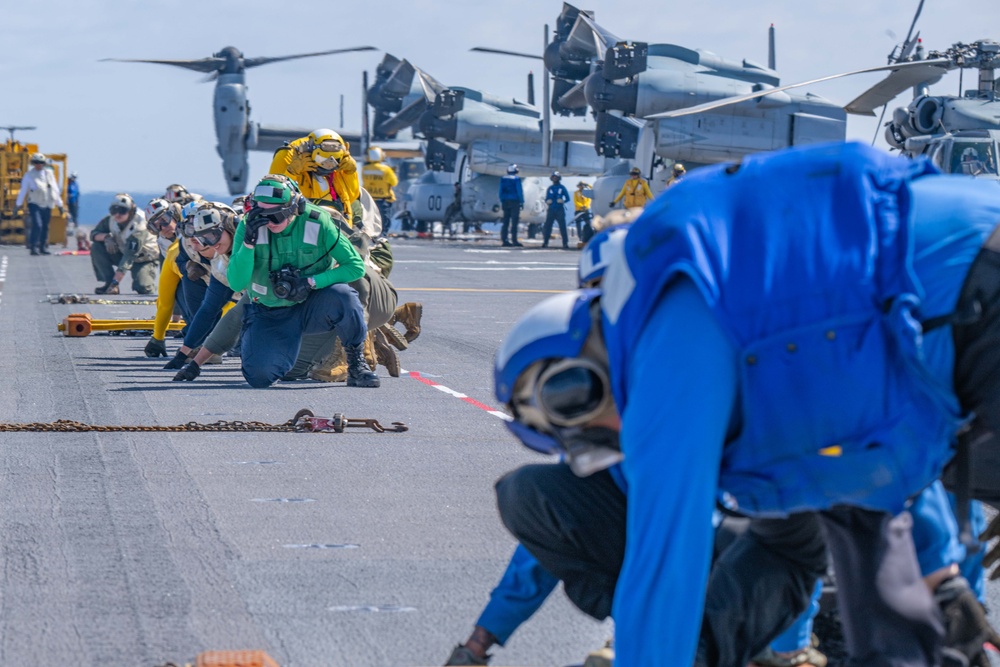 USS America (LHA 6) Conducts Flight Operations