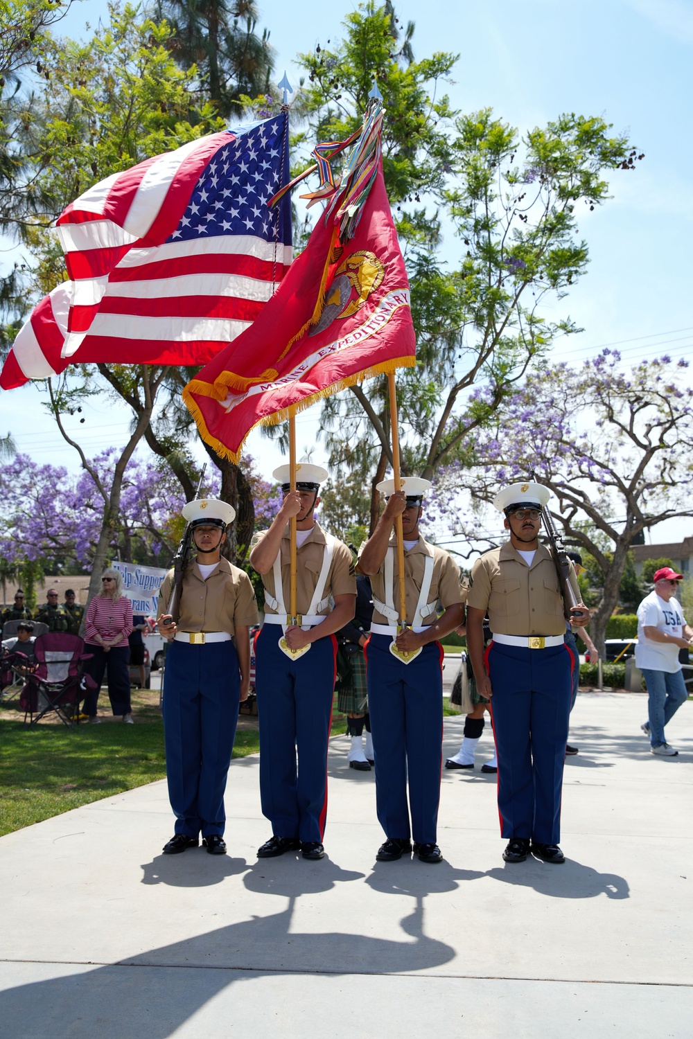 11th MEU Color Guard participates in Memorial Day ceremony