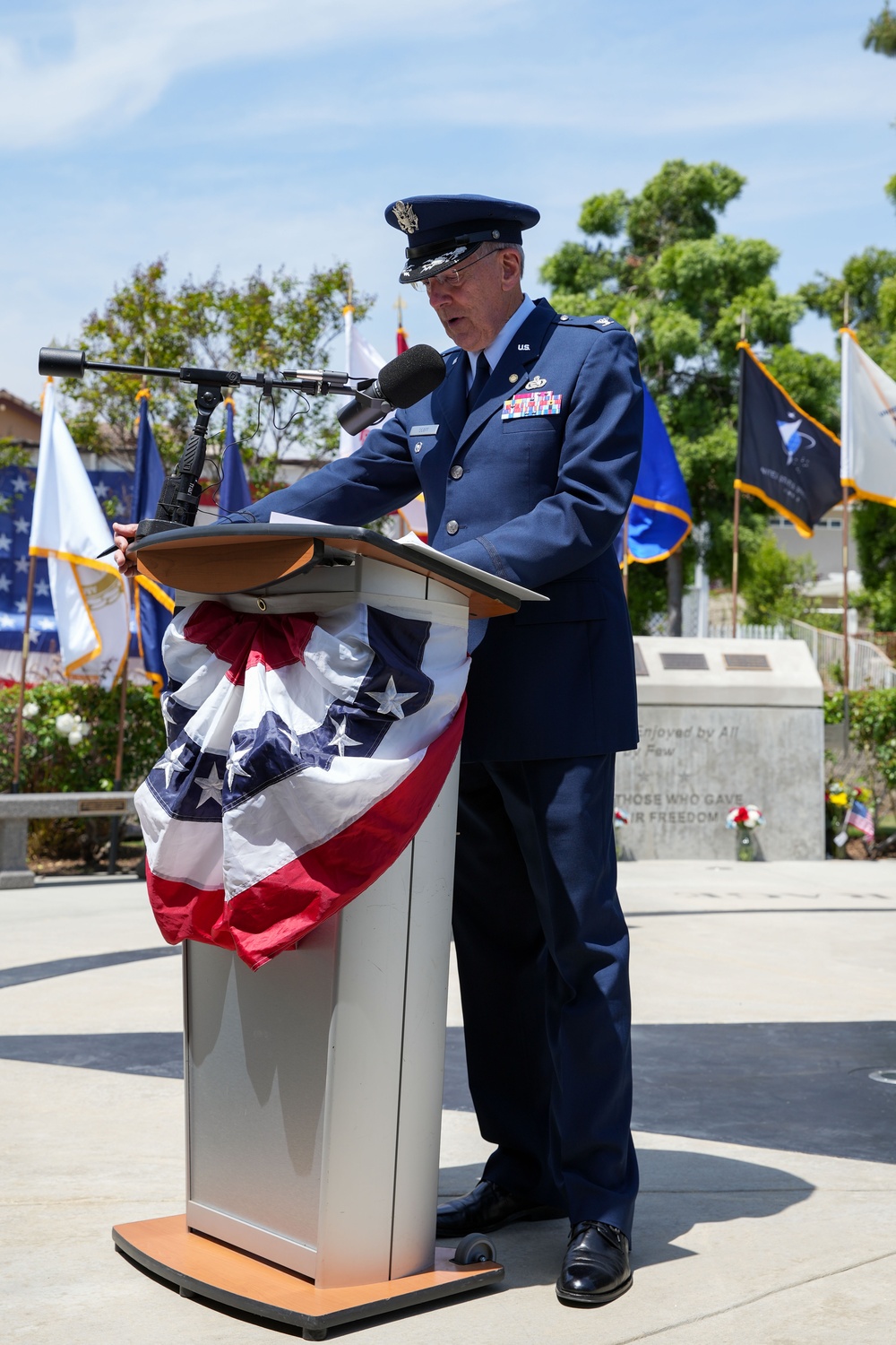 11th MEU Color Guard participates in Memorial Day ceremony