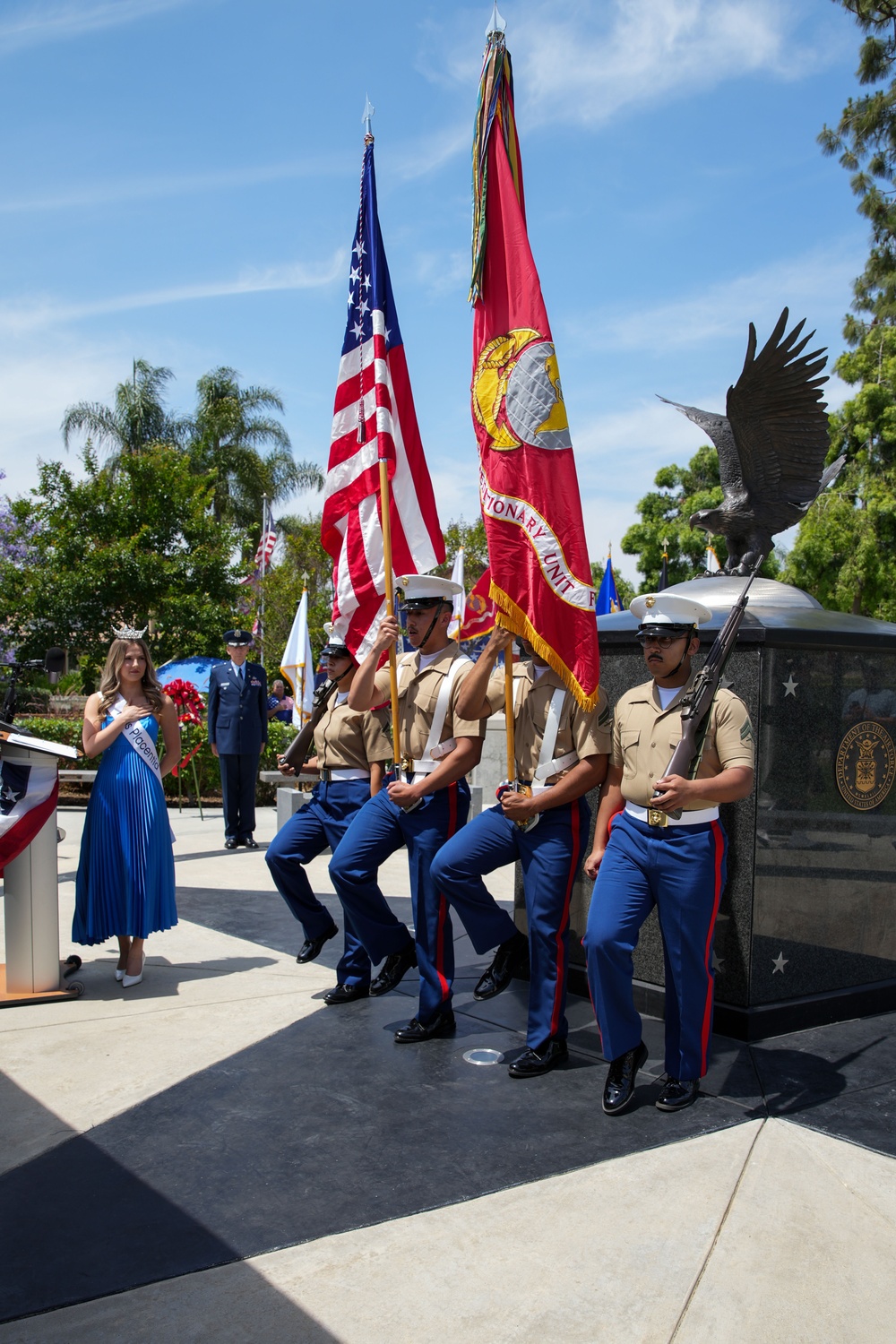 11th MEU Color Guard participates in Memorial Day ceremony