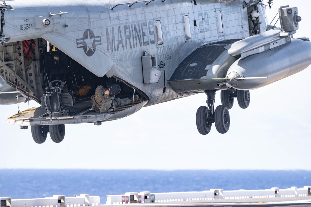 USS America (LHA 6) Conducts Flight Operations