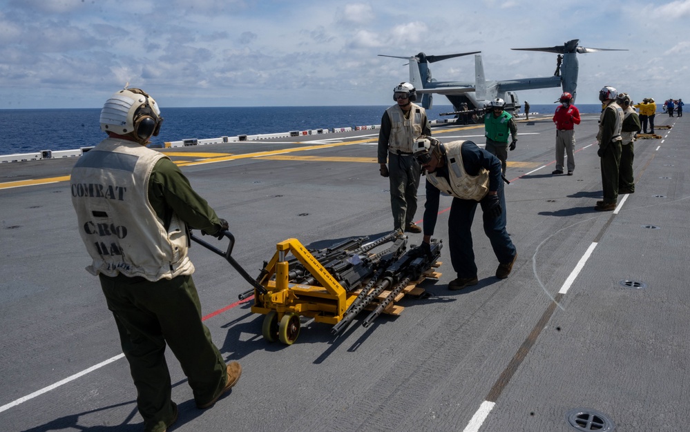 USS America (LHA 6) Conducts Flight Operations