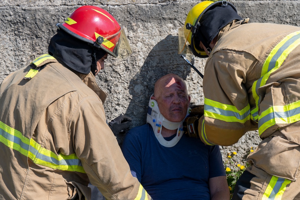 Incirlik Airmen enhance emergency response during Titan Shield 25-04