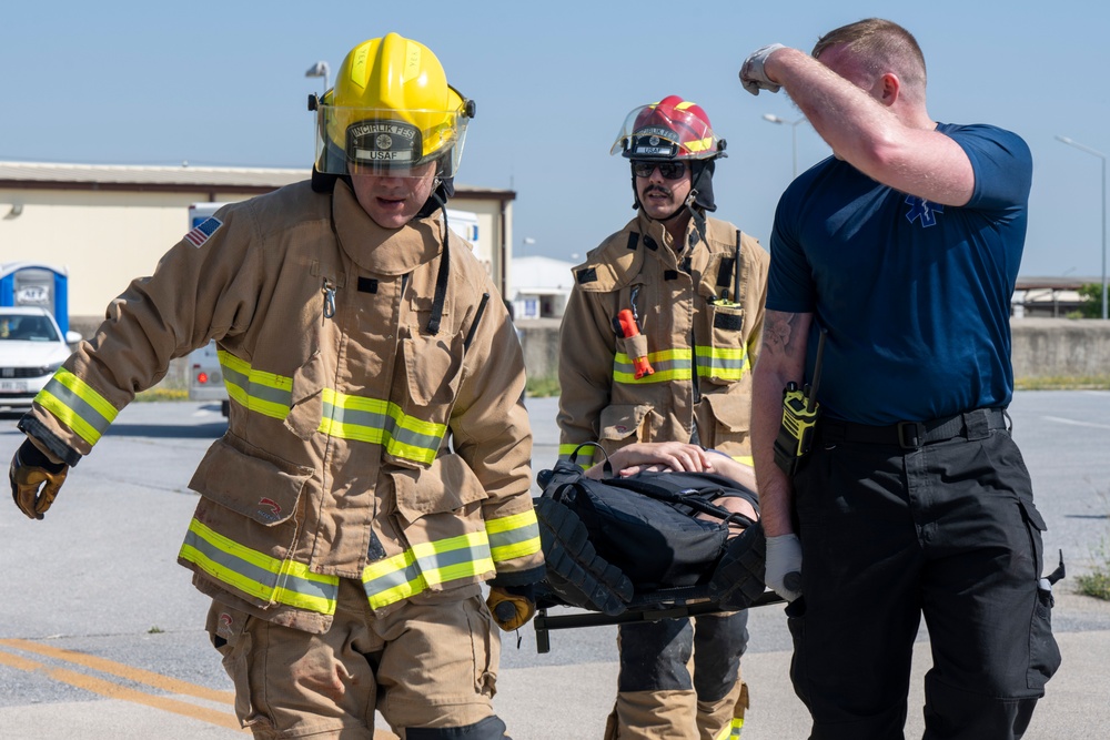 Incirlik Airmen enhance emergency response during Titan Shield 25-04